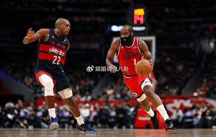 开云注册-快船险胜奇才取6连胜!哈登狂砍36分7板9助 小卡缺席全队5人上双|萨尔|詹姆斯·哈登|保罗·乔治|卡林顿|科林斯_新浪体育_新浪新闻